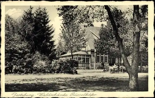 Ak Jesteburg im Kreis Harburg, Waldschänke Rüsselkäfer, Bes. Heinr. Aldag