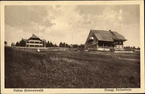 Ak Falkau Feldberg im Schwarzwald Baden Württemberg, Evangelisches Ferienheim