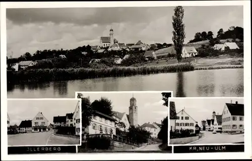 Ak Illerberg Vöhringen an der Iller, Teilansicht vom Ort, Ortspartie