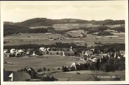 Ak Hinterzarten im Südschwarzwald, Blick auf Ortschaft und Umgebung