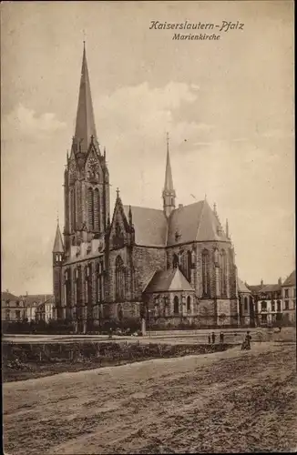 Ak Kaiserslautern in Rheinland Pfalz, Marienkirche