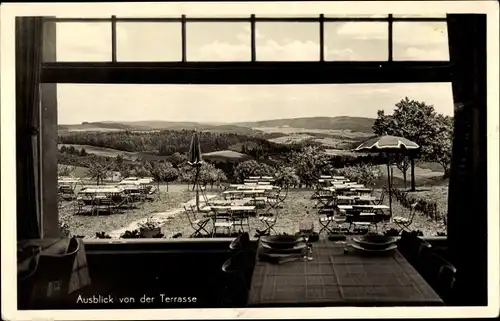 Ak Siedelsbrunn Wald Michelbach im Odenwald Hessen, Gasthaus Morgenstern, Bes. P. Horle