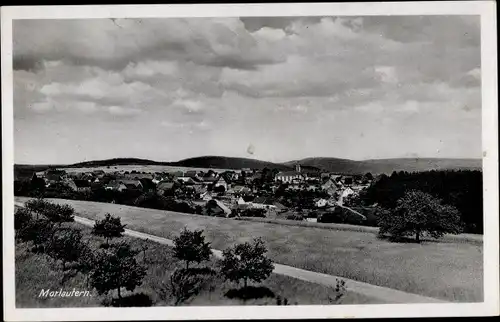 Ak Morlautern Kaiserslautern in Rheinland Pfalz, Panoramaansicht von Ortschaft und Umgebung