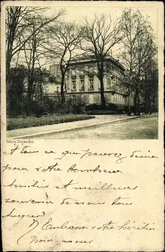 Ak Fotograf Paul Dujardin, Straßenansicht, Gebäude