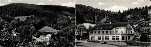 Klapp Ak Oesede Georgsmarienhütte in Niedersachsen, Hotel Restaurant Herrenrest, Inh. Aug. Duram