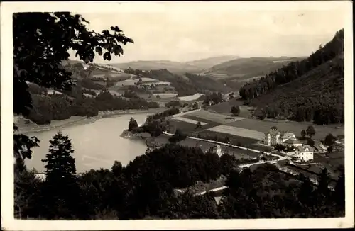 Ak Region Mährisch Schlesien, Letovisko Bystricka, Beskydy, Beskiden, Landschaftspanorama