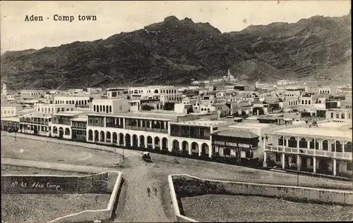 Ak Aden Jemen, View of the Camp Town