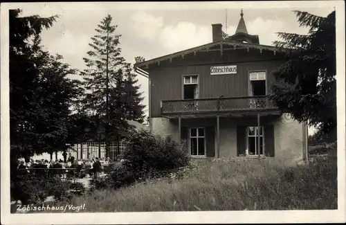 Ak Bad Reiboldsgrün Auerbach im Vogtland, Gaststätte Zöbischhaus