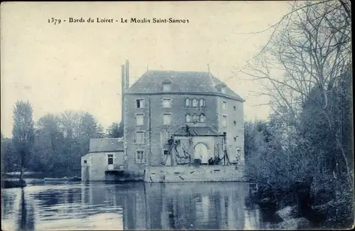 Ak Bords du Loiret, Le Moulin Saint Samson