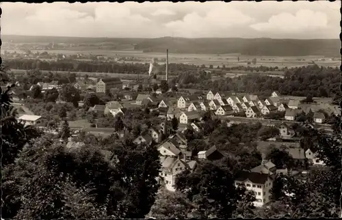 Ak Altenstadt an der Iller, Blick auf die Ortschaft aus der Vogelschau