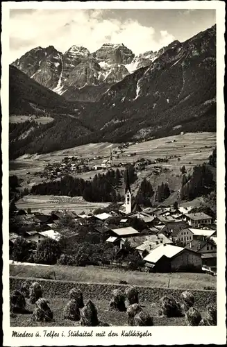 Ak Mieders in Tirol, schöne Detailansicht