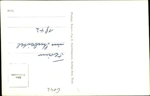 Ak Mieders in Tirol, schöne Detailansicht