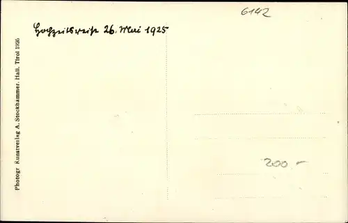 Ak Mieders in Tirol, schöne Detailansicht