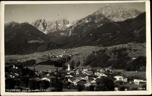 Ak Mieders in Tirol, schöne Detailansicht