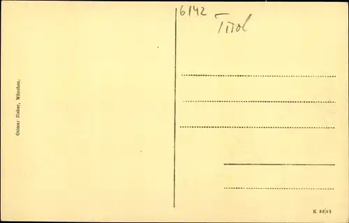 Ak Mieders in Tirol, schöne Detailansicht