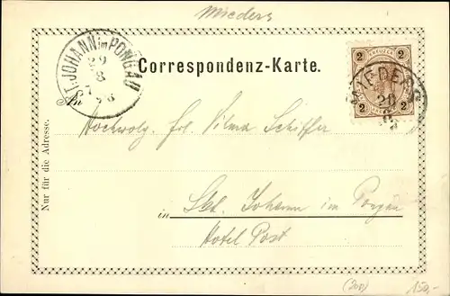 Ak Mieders in Tirol, schöne Detailansicht