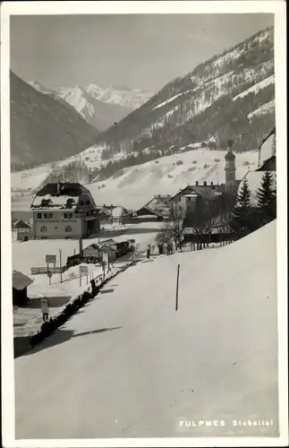 Ak Fulpmes in Tirol, schöne Detailansicht
