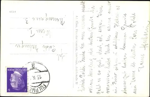 Ak Fulpmes in Tirol, schöne Detailansicht