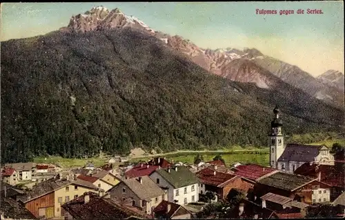 Ak Fulpmes in Tirol, schöne Detailansicht