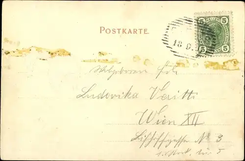 Ak Fulpmes in Tirol, schöne Detailansicht