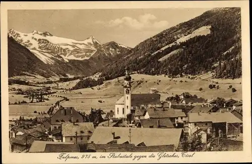 Ak Fulpmes in Tirol, schöne Detailansicht