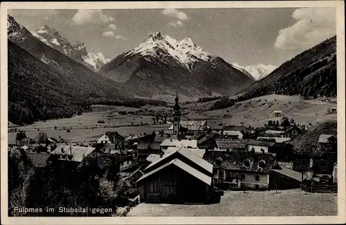 Ak Fulpmes in Tirol, schöne Detailansicht