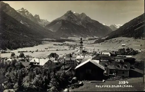 Ak Fulpmes in Tirol, schöne Detailansicht