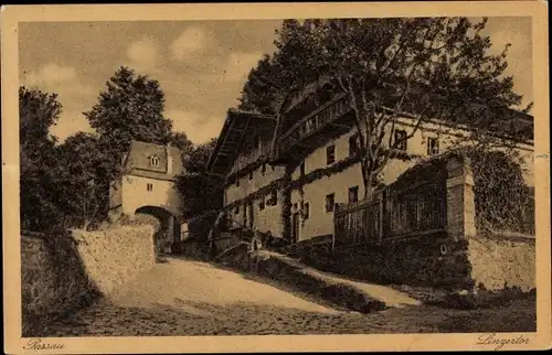 Ak Passau in Niederbayern, schöne Detailansicht