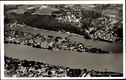 Ak Passau in Niederbayern, schöne Detailansicht