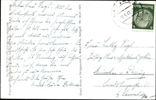 Ak Passau in Niederbayern, schöne Detailansicht