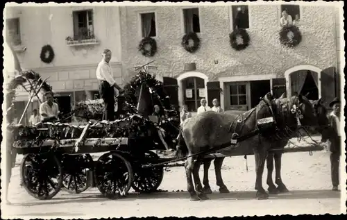 Ak Passau in Niederbayern, schöne Detailansicht
