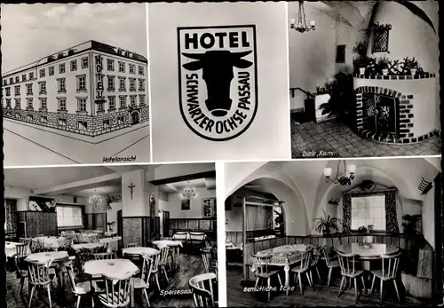 Ak Passau in Niederbayern, schöne Detailansicht