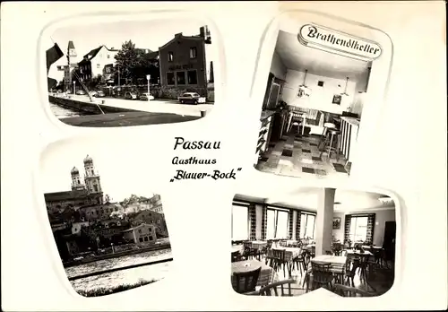 Ak Passau in Niederbayern, schöne Detailansicht