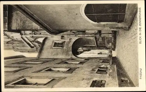Ak Passau in Niederbayern, schöne Detailansicht