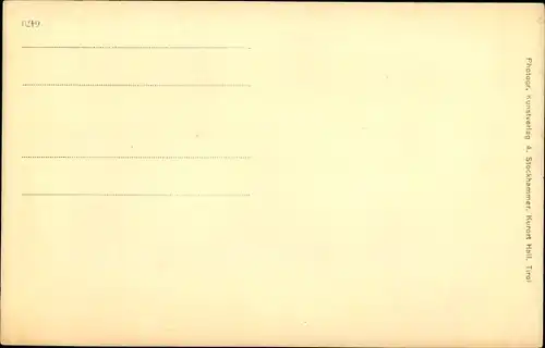 Ak Seefeld in Tirol, schöne Detailansicht