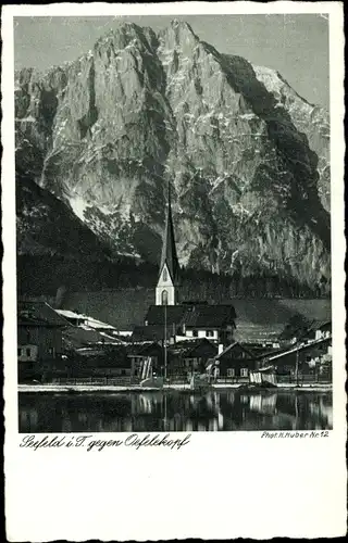 Ak Seefeld in Tirol, schöne Detailansicht