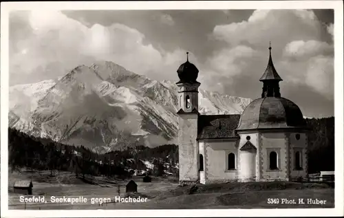 Ak Seefeld in Tirol, schöne Detailansicht