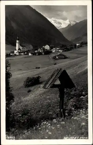 Ak Neustift im Stubaital Tirol, schöne Detailansicht