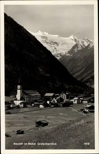 Ak Neustift im Stubaital Tirol, schöne Detailansicht