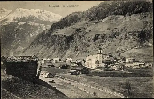 Ak Neustift im Stubaital Tirol, schöne Detailansicht
