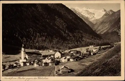 Ak Neustift im Stubaital Tirol, schöne Detailansicht
