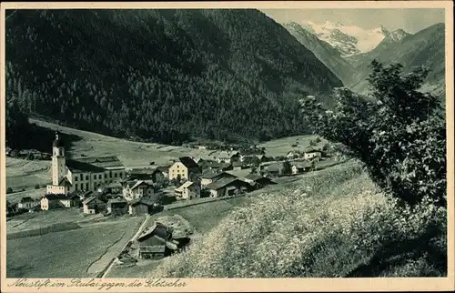 Ak Neustift im Stubaital Tirol, schöne Detailansicht