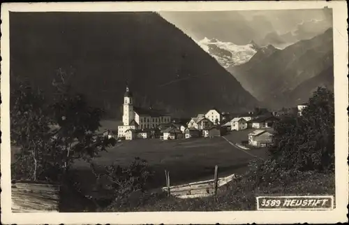 Ak Neustift im Stubaital Tirol, schöne Detailansicht