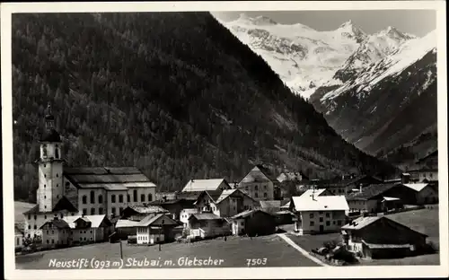 Ak Neustift im Stubaital Tirol, schöne Detailansicht