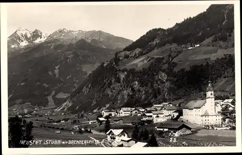 Ak Neustift im Stubaital Tirol, schöne Detailansicht