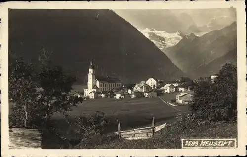 Ak Neustift im Stubaital Tirol, schöne Detailansicht