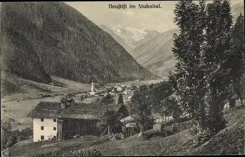 Ak Neustift im Stubaital Tirol, schöne Detailansicht