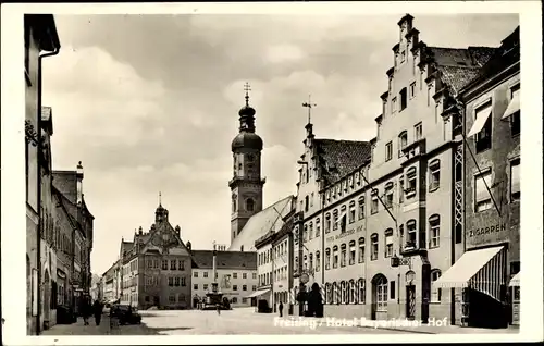 Ak Freising in Oberbayern, schöne Detailansicht