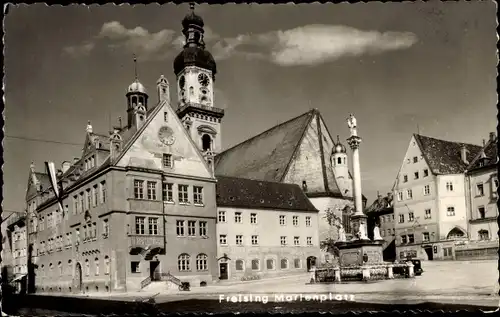 Ak Freising in Oberbayern, schöne Detailansicht