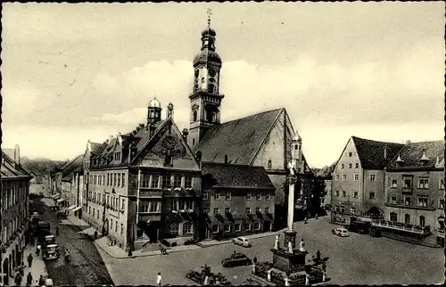 Ak Freising in Oberbayern, schöne Detailansicht